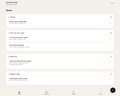 Life Admin Hub web app home screen (sample data): Overdue, Due in the next 7 days, Waiting for, and Needs an owner cards listing obligations with due dates, domains, and owners.